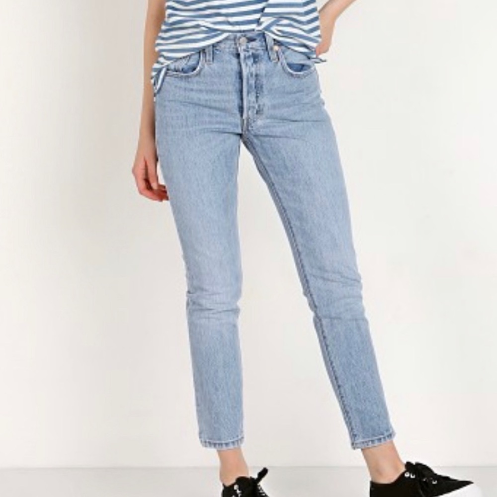 NWOT Levi’s 501 Skinny jeans, Lovefool light wash, W31 L32